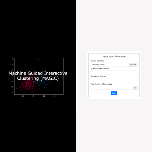 Machine Guided Interactive Clustering